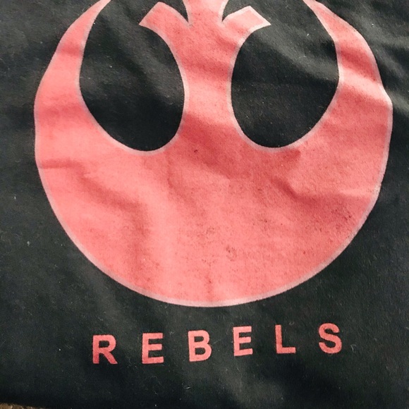 Unisex Star Wars rebels zip hoodie